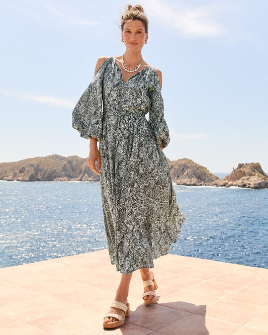 Tommy Bahama Trending - Playa Python Maxi Dress