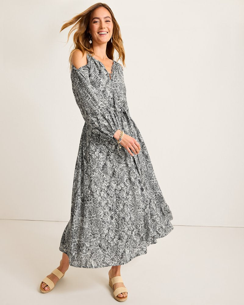 Tommy Bahama Trending - Playa Python Maxi Dress