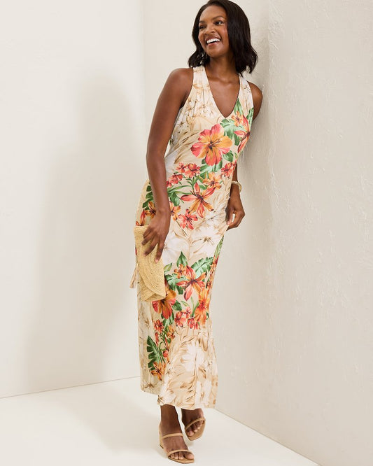 Tommy Bahama Classic - Sandy Solar Bloom Maxi Dress