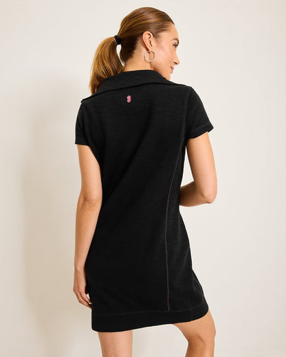 Tommy Bahama Trusted - Tobago Bay Half-Zip Collared Dress