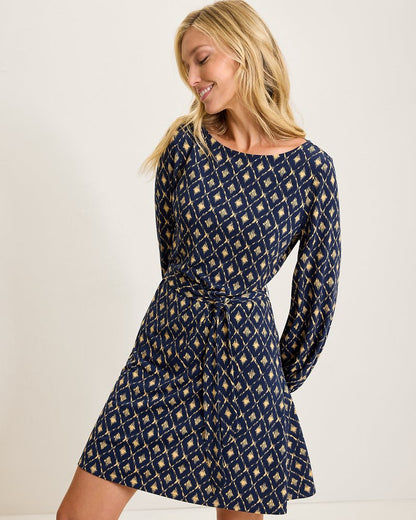 Tommy Bahama New - Diamond Cay Long-Sleeve Dress