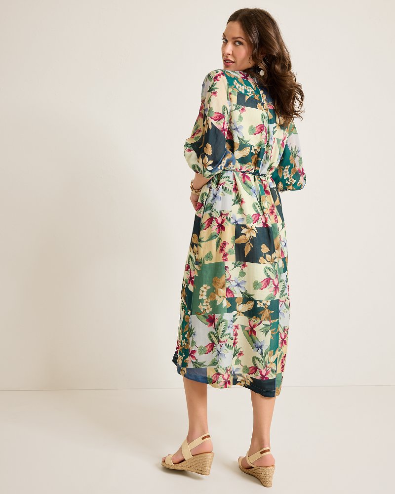 Tommy Bahama Trusted - Hightide Flora Midi Shirt Dress