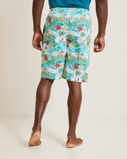 Tommy Bahama Customer Favorite - Woven Tropical Print Pajama Shorts