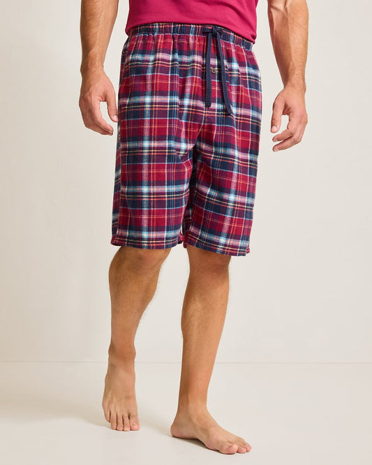 Tommy Bahama Trending - Flannel Plaid Pajama Shorts