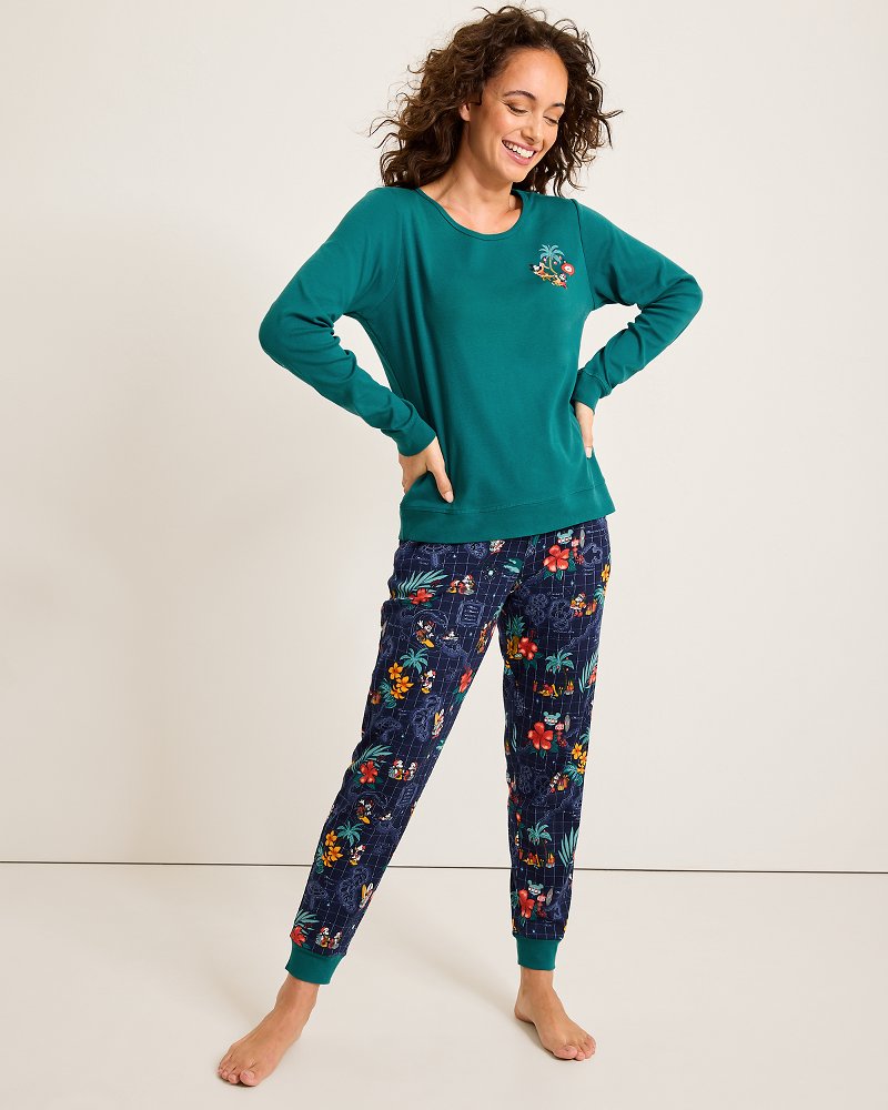 Tommy Bahama Customer Favorite - Disney Long Sleeve & Pants Family Pajama Set