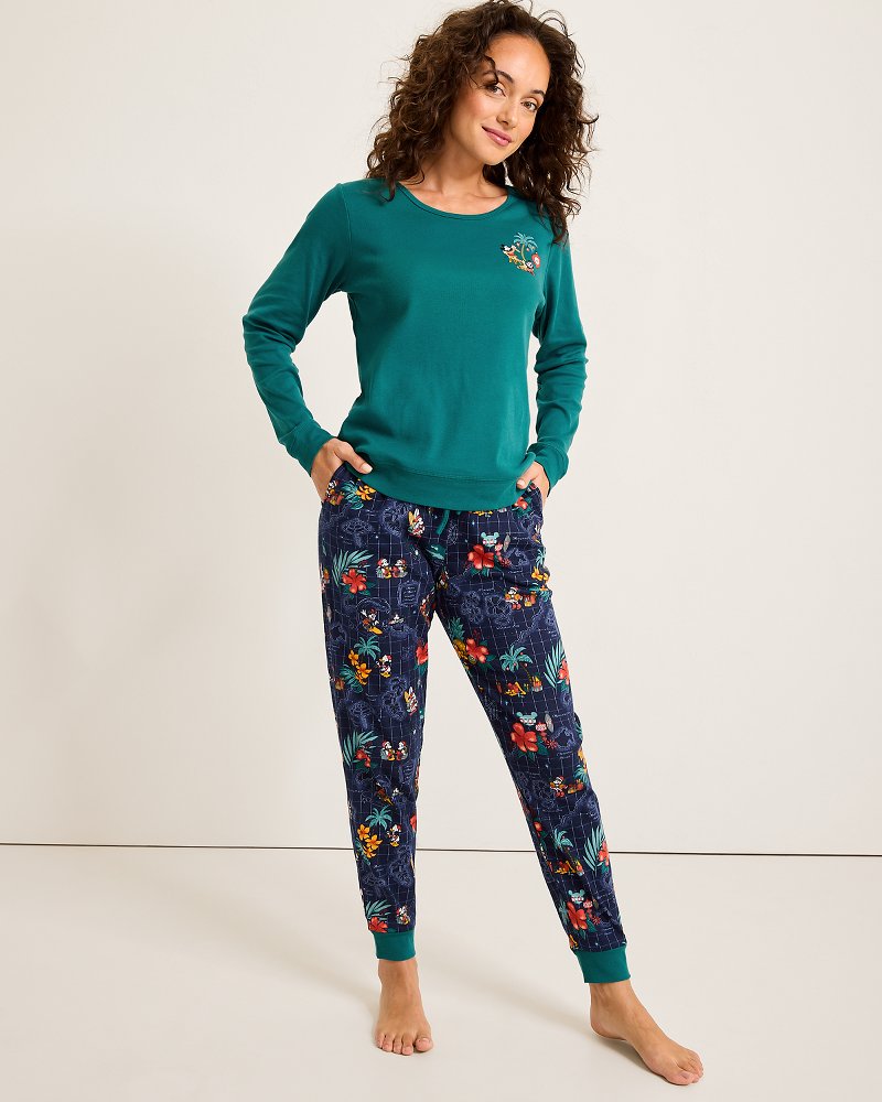 Tommy Bahama Customer Favorite - Disney Long Sleeve & Pants Family Pajama Set