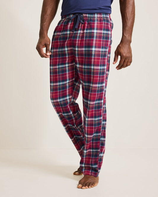 Tommy Bahama Quality - Flannel Plaid Pajama Pants