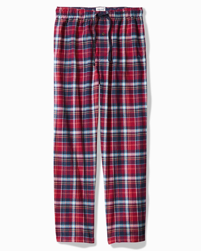 Tommy Bahama Quality - Flannel Plaid Pajama Pants