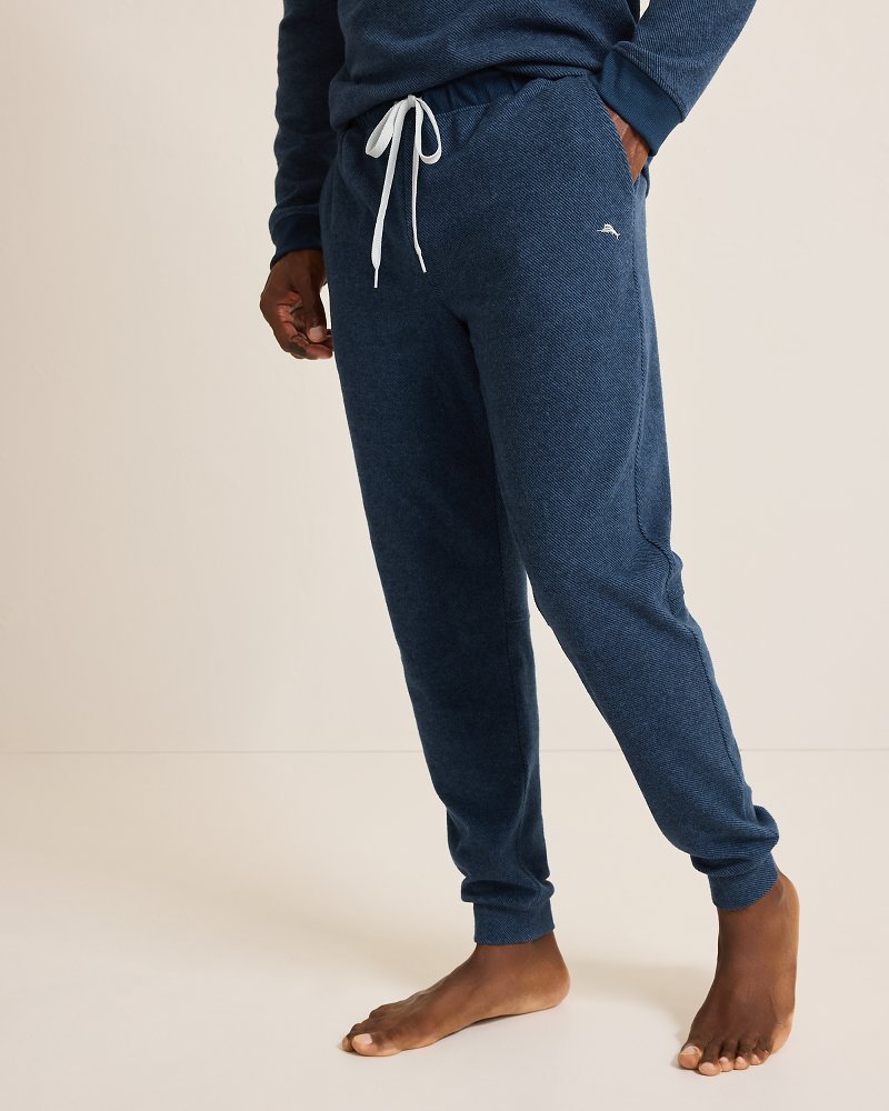 Tommy Bahama Exclusive - Big & Tall Textured Twill Stripe Joggers