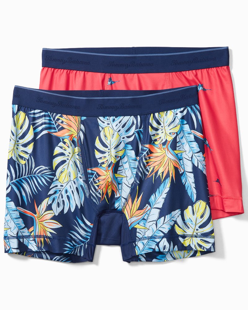 Tommy Bahama Discount - Mesh Tech Print Boxer Briefs — 2-Pack
