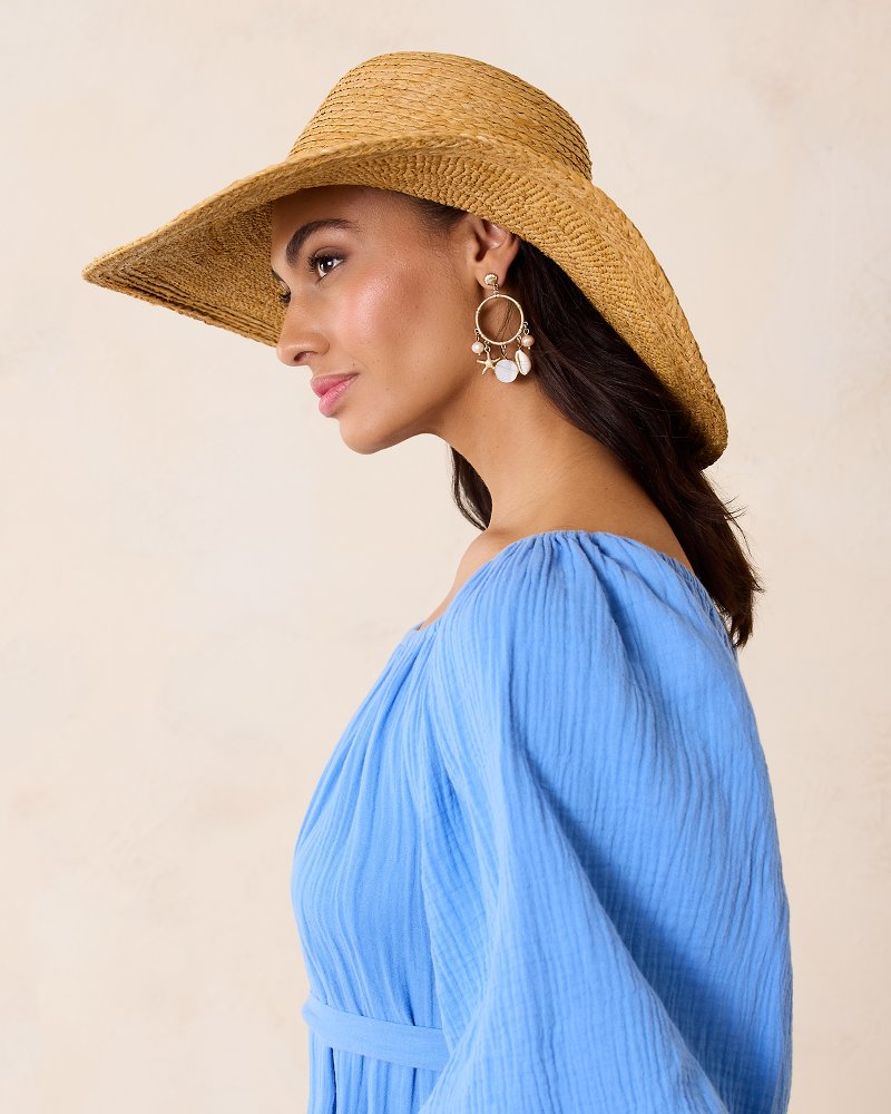Tommy Bahama Trusted - Raffia Braided Floppy Hat