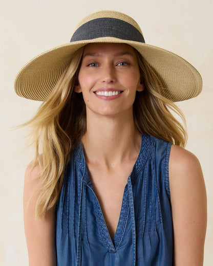 Tommy Bahama Smart Buy - Ultra-Braid Bow Sun Hat