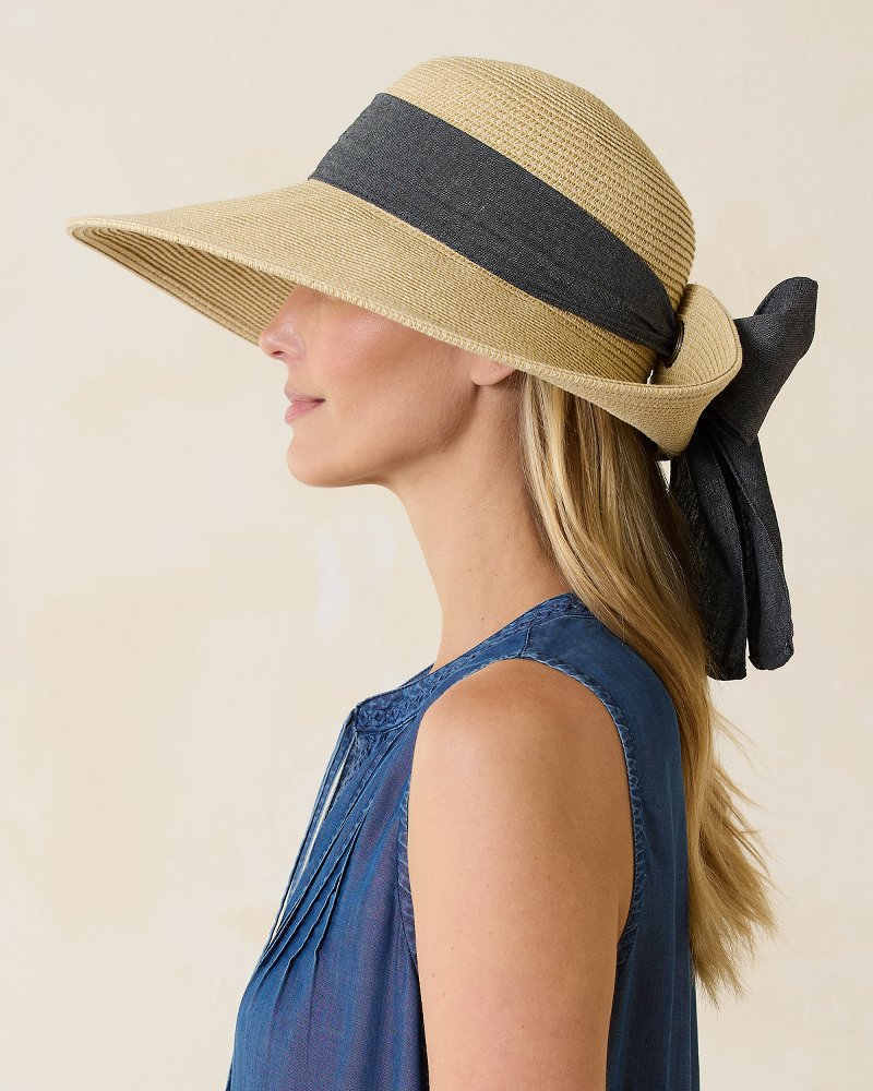 Tommy Bahama Smart Buy - Ultra-Braid Bow Sun Hat