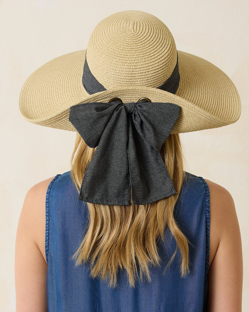 Tommy Bahama Smart Buy - Ultra-Braid Bow Sun Hat