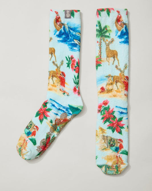 Tommy Bahama Hot Sale - Island Soft® Holiday Santa Socks