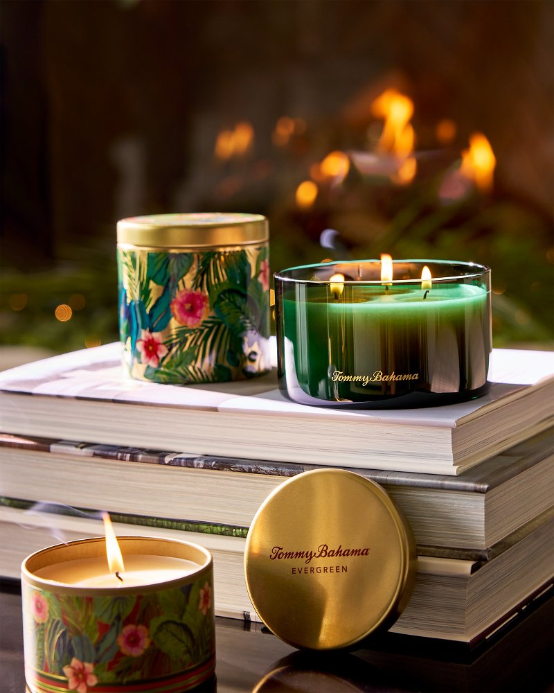 Tommy Bahama Exclusive - Evergreen 14.5-oz. Boxed 3-Wick Candle