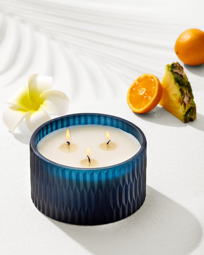 Tommy Bahama Exclusive - Island Blend 11.3-oz. Cut Glass 3-Wick Candle