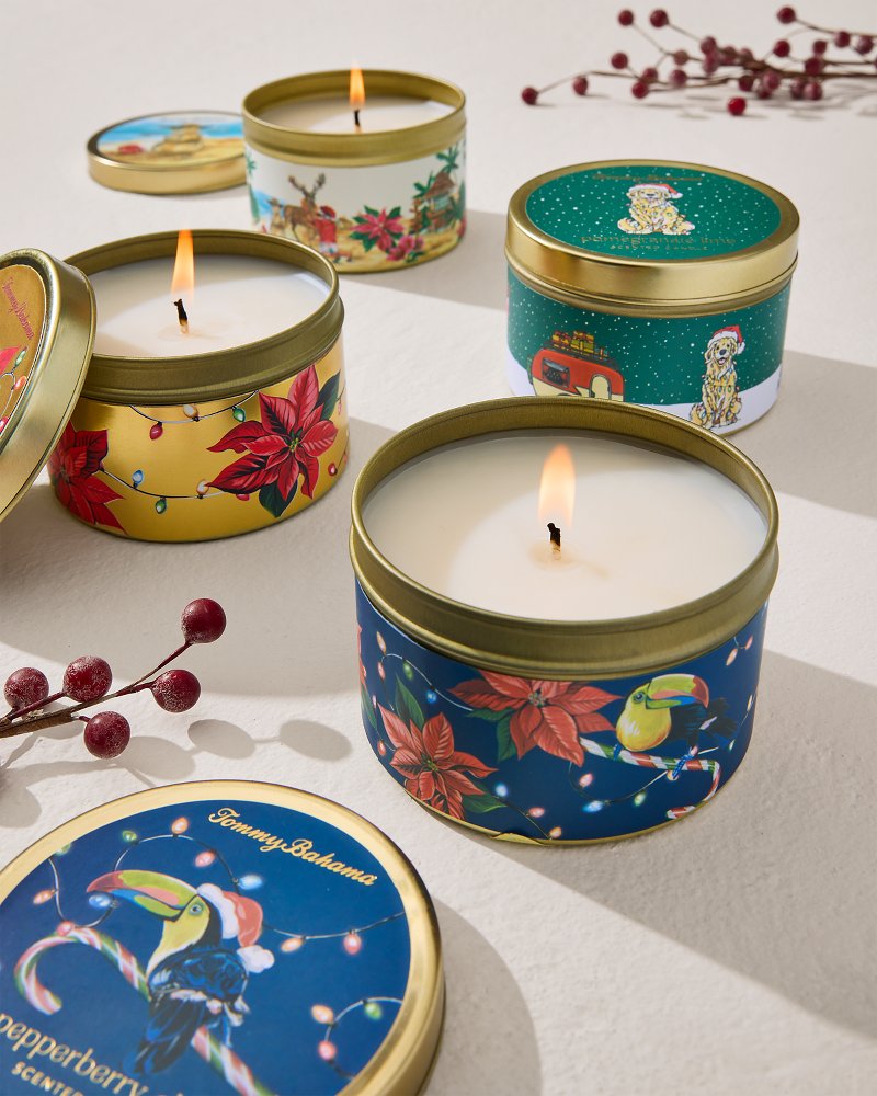 Tommy Bahama Best Seller - Pomegranate Lime 6-oz. Travel Candle Tin