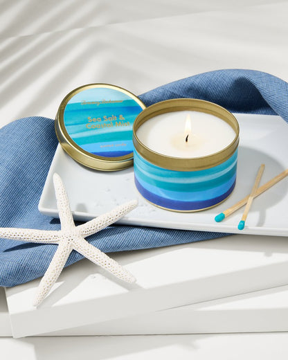 Tommy Bahama Recommended - Sea Salt and Coastal Mist 6-oz. Tin Candle