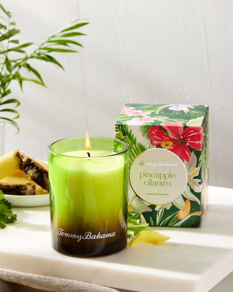 Tommy Bahama Featured - Pineapple Cilantro 7.5-oz. Boxed Poured Candle