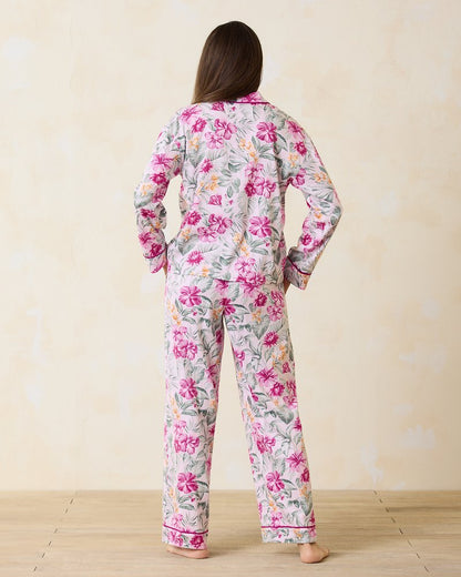 Tommy Bahama Everyday - Woven Sateen Long Sleeve & Pants Pajama Set