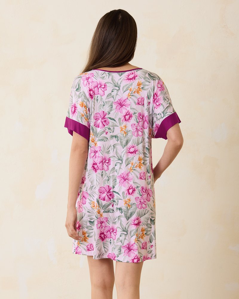 Tommy Bahama Hot Sale - Jersey Short-Sleeve Sleep Caftan