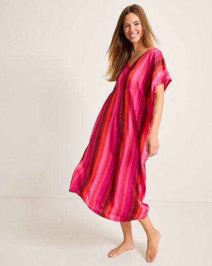 Tommy Bahama Value - Satin Maxi Sleep Caftan